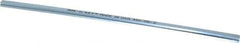 Made in USA - 12" Long, Zinc-Plated Step Key Stock for Gears - C1018 Steel - Exact Tool & Supply