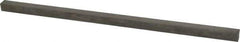 Made in USA - 12" Long x 7/16" High x 7/16" Wide, Undersized Key Stock - 18-8 Stainless Steel - Exact Tool & Supply