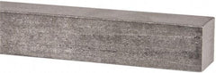 Made in USA - 12" Long x 1" High x 1" Wide, Undersized Key Stock - 18-8 Stainless Steel - Exact Tool & Supply