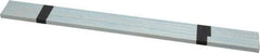 Made in USA - 12" Long, Zinc-Plated Oversized Key Stock - C1045 Steel - Exact Tool & Supply
