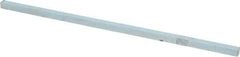 Made in USA - 12" Long, Zinc-Plated Oversized Key Stock - C1045 Steel - Exact Tool & Supply
