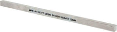 Value Collection - 12" Long, Zinc-Plated Oversized Key Stock - C1045 Steel - Exact Tool & Supply
