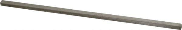 Made in USA - 12" Long, Oversized Key Stock - 18-8 Stainless Steel - Exact Tool & Supply