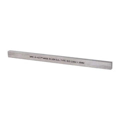 Made in USA - 12" Long, Oversized Key Stock - 18-8 Stainless Steel - Exact Tool & Supply