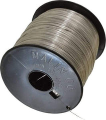 Value Collection - 24 Gage, 0.02 Inch Diameter x 4,625 Ft. Long, 302/304 Safety Lock Wire - 5 Lb. Shipping Weight - Exact Tool & Supply