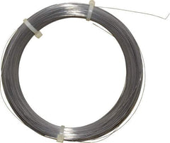 Value Collection - 0 Gage, 0.009 Inch Diameter x 1,157 Ft. Long, High Carbon Steel, Tempered Music Wire Coil - ASTM A228, 1/4 Lb. Shipping Weight - Exact Tool & Supply
