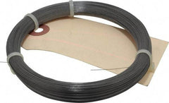 Value Collection - 1 Gage, 0.01 Inch Diameter x 937 Ft. Long, High Carbon Steel, Tempered Music Wire Coil - ASTM A228, 1/4 Lb. Shipping Weight - Exact Tool & Supply