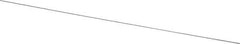 Value Collection - 17 Gage, 0.039 Inch Diameter x 1 Ft. Long, High Carbon Steel, Cut and Straightened Music Wire - ASTM A228 - Exact Tool & Supply