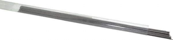 Value Collection - 18 Gage, 0.041 Inch Diameter x 1 Ft. Long, High Carbon Steel, Cut and Straightened Music Wire - ASTM A228 - Exact Tool & Supply