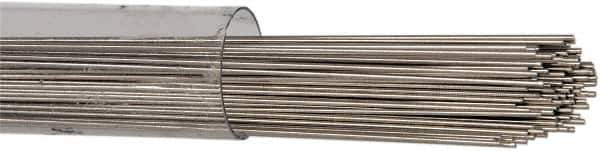 Value Collection - 9 Gage, 0.022 Inch Diameter x 1 Ft. Long, 302/304 Cut and Straightened Music Wire - ASTM A580 - Exact Tool & Supply