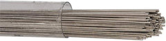 Value Collection - 9 Gage, 0.022 Inch Diameter x 1 Ft. Long, 302/304 Cut and Straightened Music Wire - ASTM A580 - Exact Tool & Supply