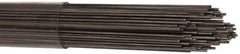 Value Collection - 11 Gage, 0.026 Inch Diameter x 1 Ft. Long, 302/304 Cut and Straightened Music Wire - ASTM A580 - Exact Tool & Supply