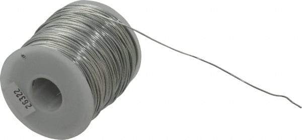 Value Collection - 20 Gage, 0.0348 Inch Diameter x 309 Ft. Long, Steel, Stone Wire - 1 Lb. Shipping Weight - Exact Tool & Supply