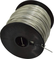 Value Collection - 18 Gage, 0.0475 Inch Diameter x 830 Ft. Long, Steel, Stone Wire - 5 Lb. Shipping Weight - Exact Tool & Supply