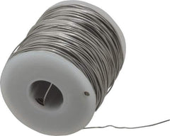 Value Collection - 20 Gage, 0.0319 Inch Diameter x 269 Ft. Long, Soft Aluminum Wire - Alloy 1100, ASTM B211, 1/4 Lbs. Shipping Weight - Exact Tool & Supply