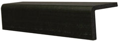 Made in USA - 3 Inch Leg Long x 1/4 Inch Thick x 10 Ft. Long, Standard Plastic Angle - Exact Tool & Supply