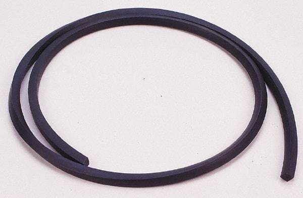 Value Collection - 1" Square Cord Stock - 200' Coil Length, Buna-N - Exact Tool & Supply
