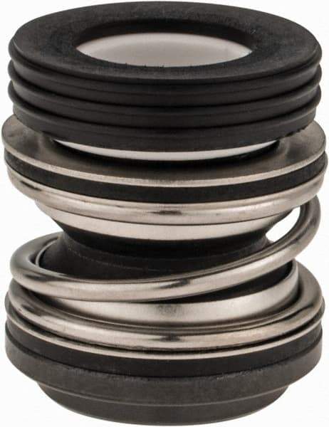 Made in USA - 3/8 Inch Shaft, 511 Industry Specification, Buna-N Diaphragm, Mechanical Face Seal - 5/8 Working Length, 0.218 Seat Thickness, 0.917 Seal Outside Diameter, Phenolic Washer - Exact Tool & Supply