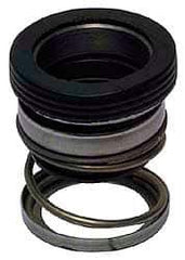 Made in USA - 1.357 Inch Shaft, 491 Industry Specification, Buna-N Diaphragm, Mechanical Face Seal - 1-1/8 Working Length, 7/16 Seat Thickness, 1.859 Seal Outside Diameter, Carbon Washer - Exact Tool & Supply