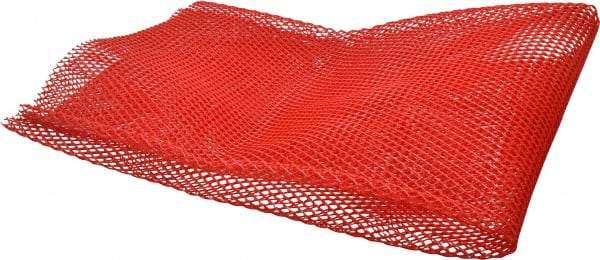 Caplugs - 3 Ft Long, 9" Diam, Nonelastic Mesh Sleeve - Red - Exact Tool & Supply