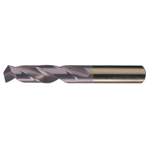 7/64 RHS / RHC HSS-CO 8% (M42) 135 Degree Split Point Heavy Duty Cobalt Screw Machine Drill - TiAlN - Exact Tool & Supply
