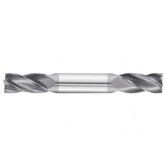 5/32 Dia. x 3 Overall Length 4-Flute Square End Solid Carbide SE End Mill-Round Shank-Center Cut-TiAlN - Exact Tool & Supply