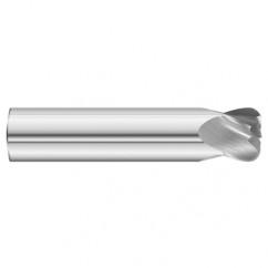 5/8 Dia. x 3-1/2 Overall Length 4-Flute .015 C/R Solid Carbide SE End Mill-Round Shank-Center Cut-Uncoated - Exact Tool & Supply