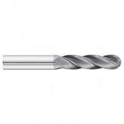 12mm x 50mm x 100mm 4 Flute Ball Nose  End Mill- Series 3200XL - Exact Tool & Supply