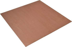 Value Collection - 0.064 Inch Thick x 12 Inch Square, Copper Sheet - Alloy 101 OFHC - Exact Tool & Supply