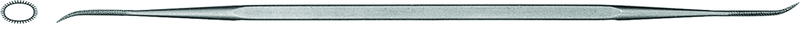 6" Diesinkers' Riffler #996, Cut 2 - Exact Tool & Supply