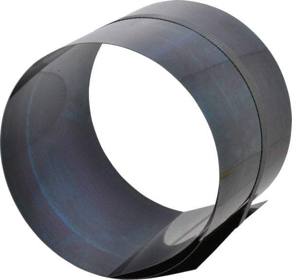 Made in USA - 50 Inch Long x 6 Inch Wide x 0.015 Inch Thick, Roll Shim Stock - Spring Steel - Exact Tool & Supply