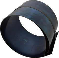 Made in USA - 50 Inch Long x 6 Inch Wide x 0.032 Inch Thick, Roll Shim Stock - Spring Steel - Exact Tool & Supply