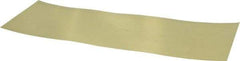 Made in USA - 10 Piece, 18 Inch Long x 6 Inch Wide x 0.005 Inch Thick, Shim Sheet Stock - Brass - Exact Tool & Supply