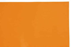 Made in USA - 1 Piece, 20" Wide x 20" Long Plastic Shim Stock Sheet - Amber (Color), ±10% Tolerance - Exact Tool & Supply