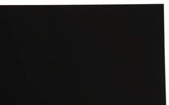 Made in USA - 1 Piece, 20" Wide x 20" Long Plastic Shim Stock Sheet - Black, ±10% Tolerance - Exact Tool & Supply