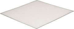Made in USA - 1 Piece, 20" Wide x 20" Long Plastic Shim Stock Sheet - Clear (Color), ±10% Tolerance - Exact Tool & Supply