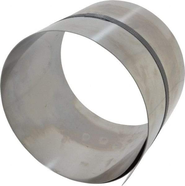 Made in USA - 50 Inch Long x 6 Inch Wide x 0.025 Inch Thick, Roll Shim Stock - Stainless Steel - Exact Tool & Supply