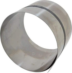 Made in USA - 50 Inch Long x 6 Inch Wide x 0.025 Inch Thick, Roll Shim Stock - Stainless Steel - Exact Tool & Supply