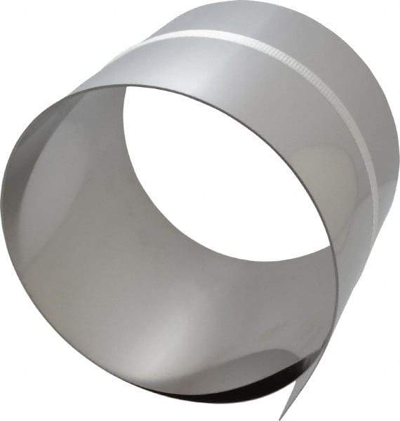 Made in USA - 50 Inch Long x 6 Inch Wide x 0.031 Inch Thick, Roll Shim Stock - Stainless Steel - Exact Tool & Supply