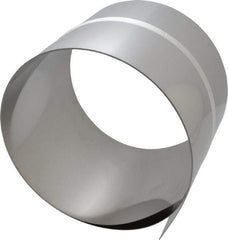 Made in USA - 50 Inch Long x 6 Inch Wide x 0.031 Inch Thick, Roll Shim Stock - Stainless Steel - Exact Tool & Supply