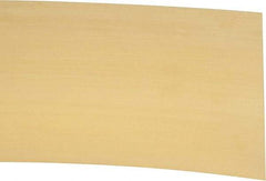 Made in USA - 2 Piece, 25 Inch Long x 6 Inch Wide x 0.015 Inch Thick, Shim Sheet Stock - Brass - Exact Tool & Supply