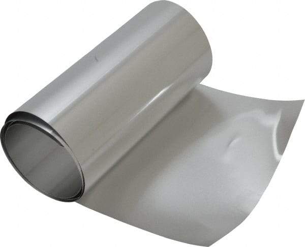 Made in USA - 4 Piece, 50 Inch Long x 6 Inch Wide x 0.001 to 0.005 Inch Thick, Assortment Roll Shim Stock - Aluminum, 0.001 to 0.005 Inch Thick - Exact Tool & Supply