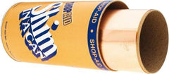 Made in USA - 100 Inch Long x 6 Inch Wide x 0.001 Inch Thick, Roll Shim Stock - Copper - Exact Tool & Supply