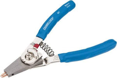 Channellock - 3/8 to 2" Ring Internal, 1/4 to 2" Ring, External, Combination Retaining Ring Pliers - Features Interchangeable Tips - Exact Tool & Supply