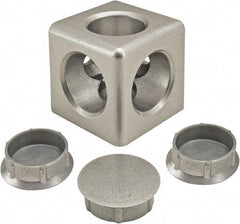 80/20 Inc. - 40mm Wide, Open Shelving Accessory/Component - Aluminum, Lacquered Finish, 40mm Long, Use with 40 Series - Exact Tool & Supply