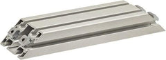 80/20 Inc. - 40mm Wide, Open Shelving Accessory/Component - Aluminum, Clear Anodized Finish, 320mm Long, Use with 4590 - Exact Tool & Supply