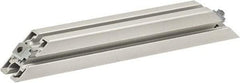 80/20 Inc. - 40mm Wide, Open Shelving Accessory/Component - Aluminum, Clear Anodized Finish, 320mm Long, Use with 4545 - Exact Tool & Supply