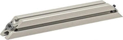 80/20 Inc. - 40mm Wide, Open Shelving Accessory/Component - Aluminum, Clear Anodized Finish, 320mm Long, Use with 4040 - Exact Tool & Supply