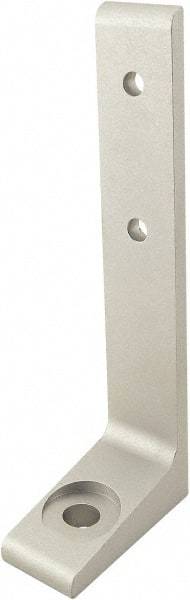 80/20 Inc. - 56mm Wide, Open Shelving Accessory/Component - Aluminum, Clear Anodized Finish, 25mm Long, Use with 25-2525 & Bolt Kit 75-3412 - Exact Tool & Supply