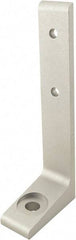 80/20 Inc. - 56mm Wide, Open Shelving Accessory/Component - Aluminum, Clear Anodized Finish, 25mm Long, Use with 25-2525 & Bolt Kit 75-3412 - Exact Tool & Supply